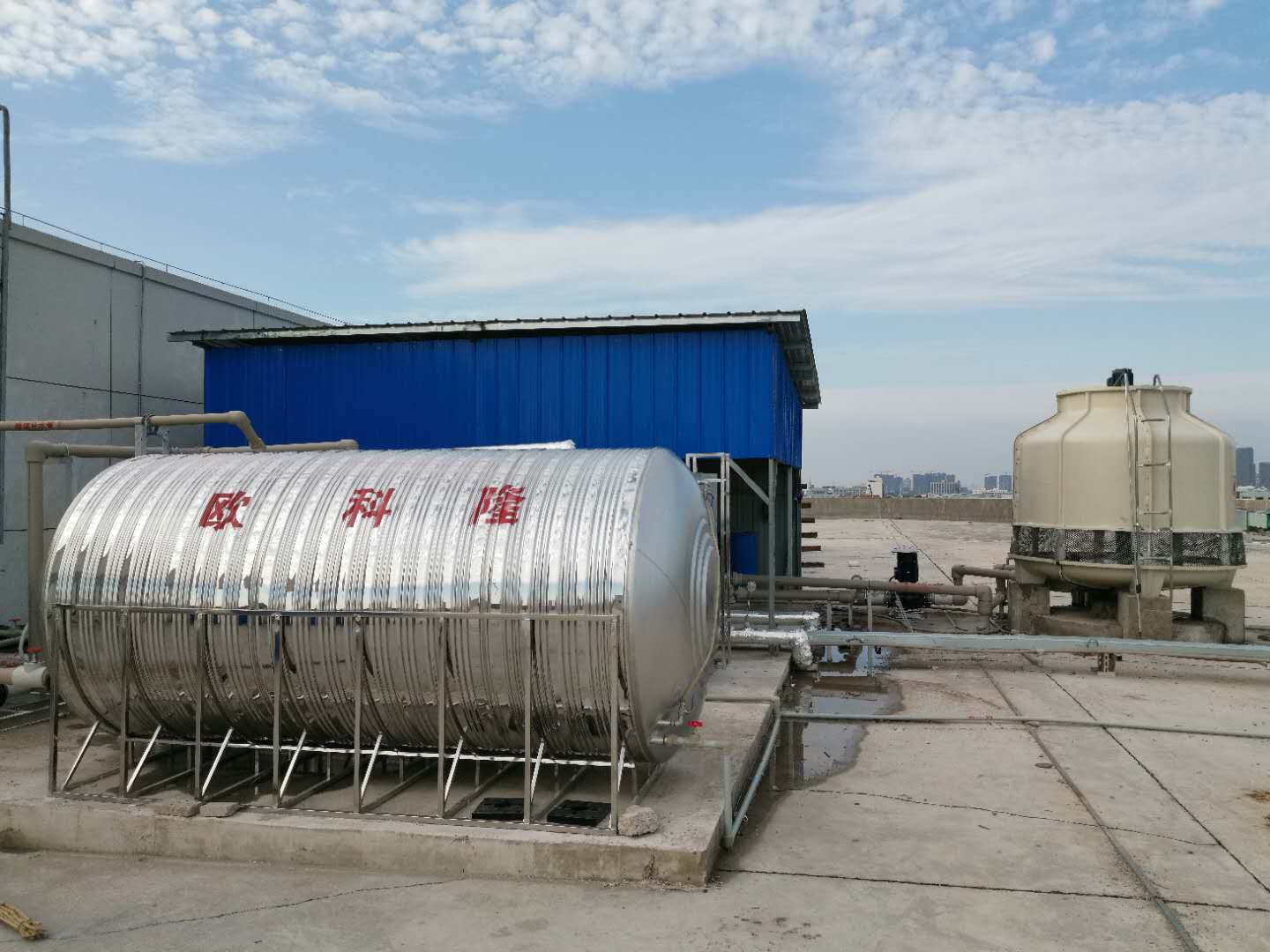 軍運會-歐科隆冷水機(jī)組配套案例